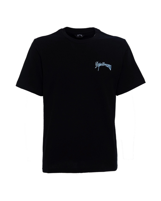 Black & Sky Blue T-Shirt