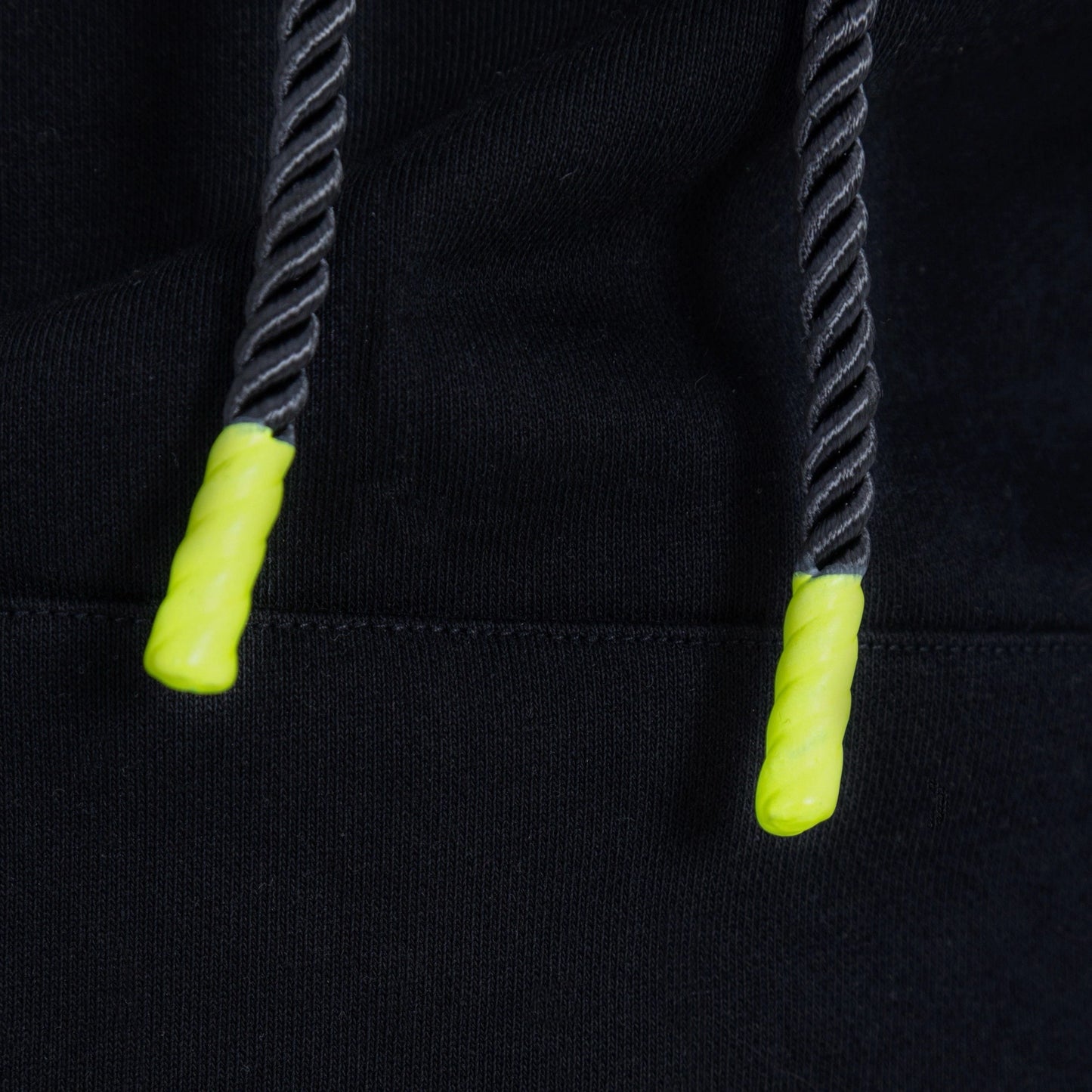 Black & Neon Green Hoodie-DopeDreamz