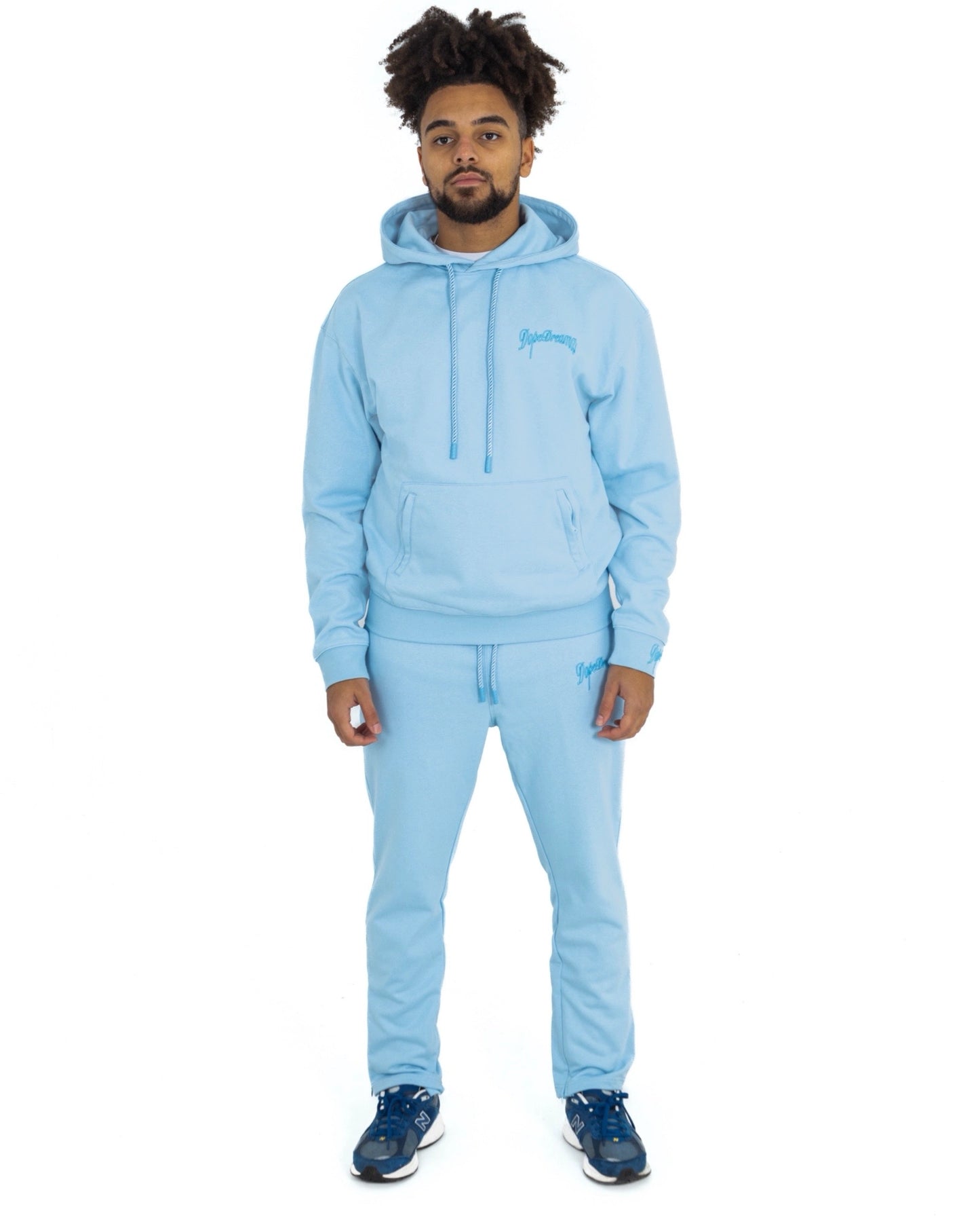 Sky Blue Hoodie-DopeDreamz