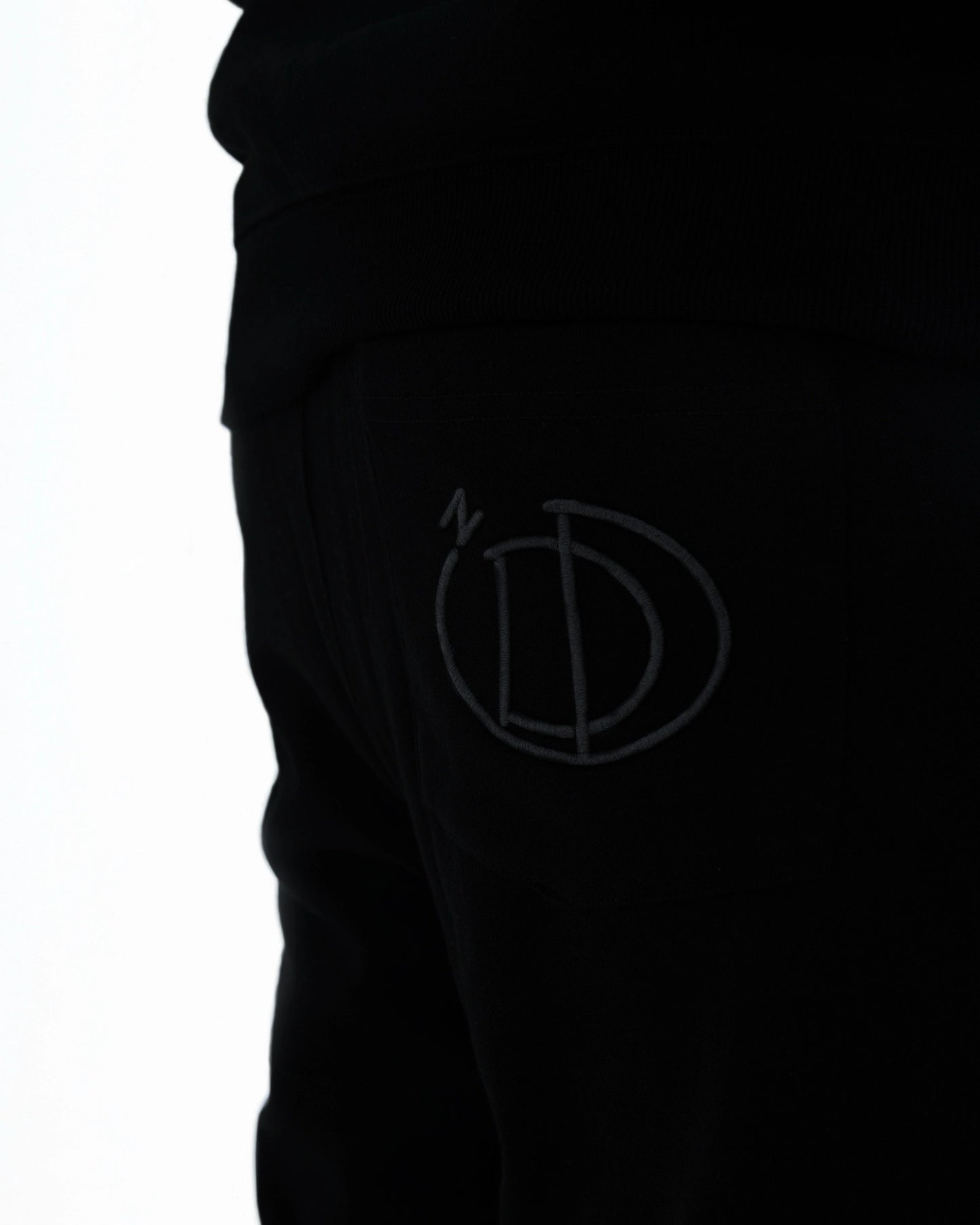 Black Tracksuit Pants-DopeDreamz
