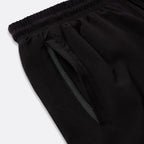  Black DopeDreamz Interlude Noir shorts detail of concealed zip pocket